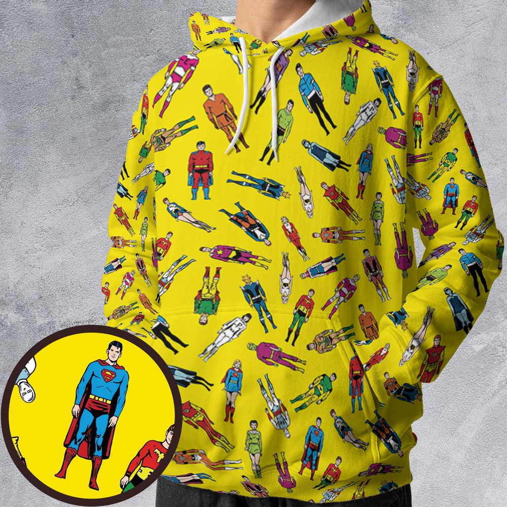 All-over Print Hoodie - X58JJFRN -  - 1