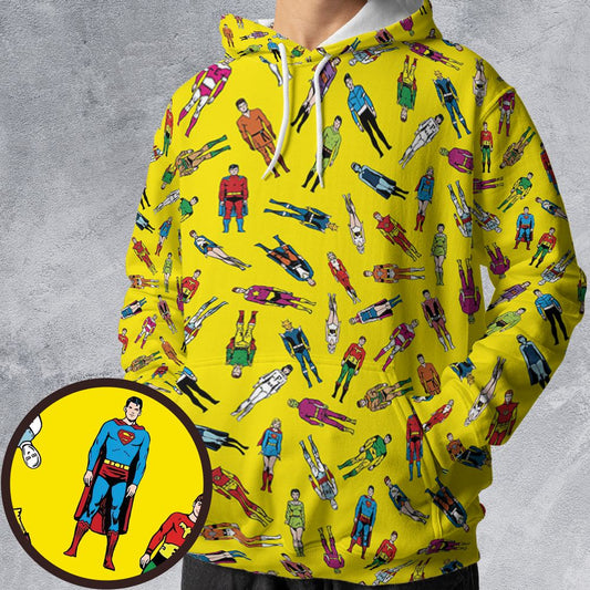 All-over Print Hoodie - X58JJFRN -  - 1