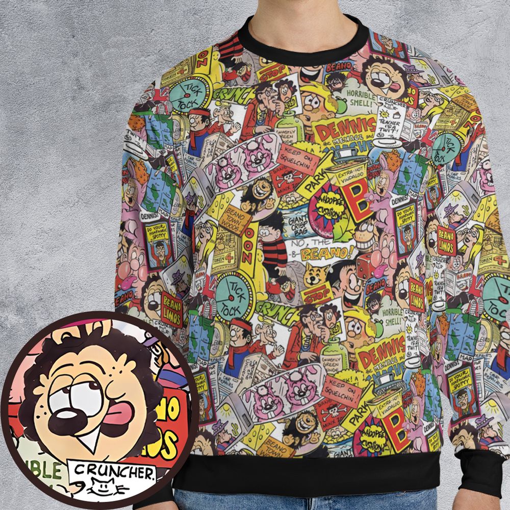 All-over Print Sweatshirt - NJ8HN3BX -  - 1