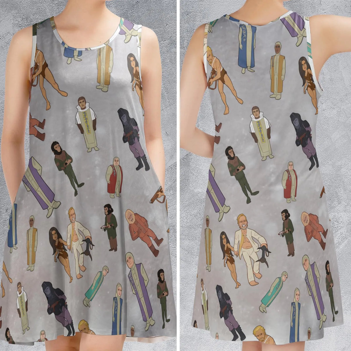 Sleeveless Dress - 6ZLYSZ1E