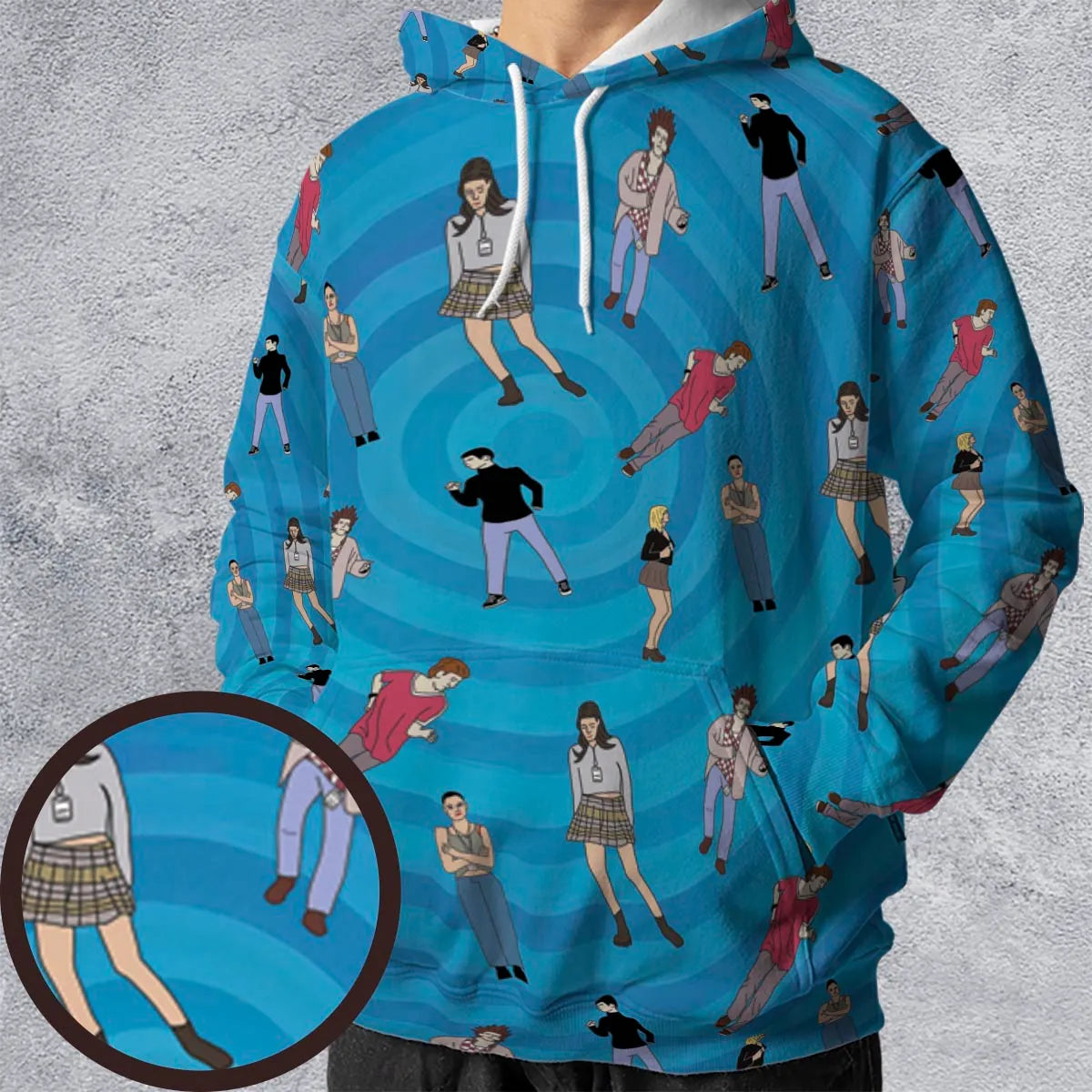 All-over Print Hoodie - GLS8K84G