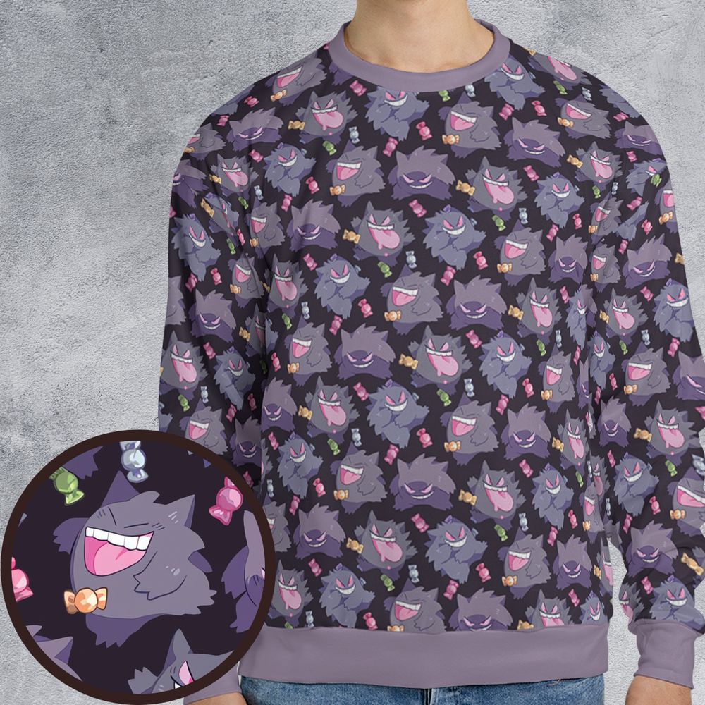 All-over Print Sweatshirt - 352BN7AB -  - 1