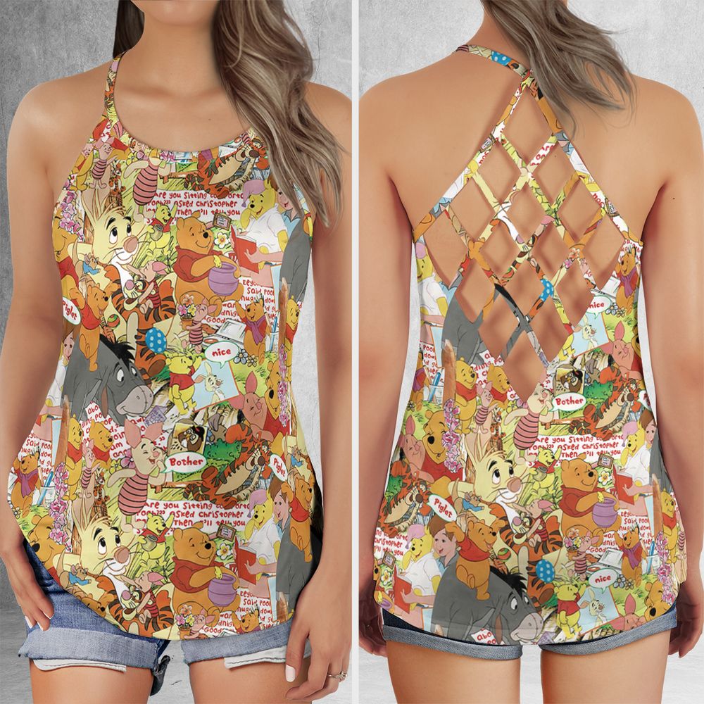 Criss Cross Tank Top - 45EDV3T5 -  - 1