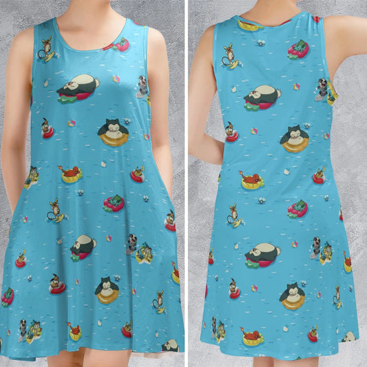 Sleeveless Dress - SWWU6KZY