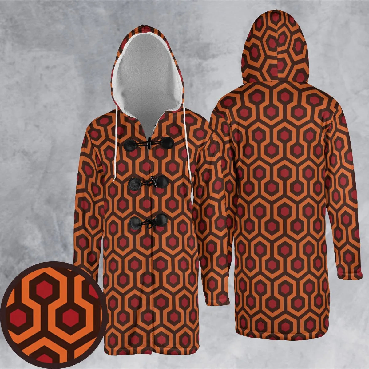 Hooded Cloak Coat - 6AHE44KH