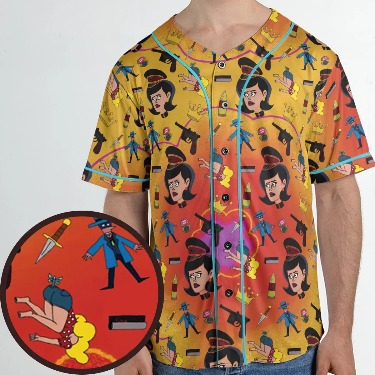 Unisex Baseball Jersey - HYCASSAY