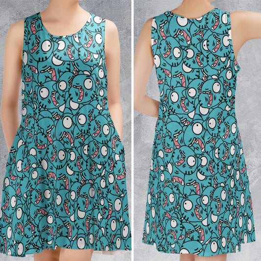 Sleeveless Dress - WEYN7UAV