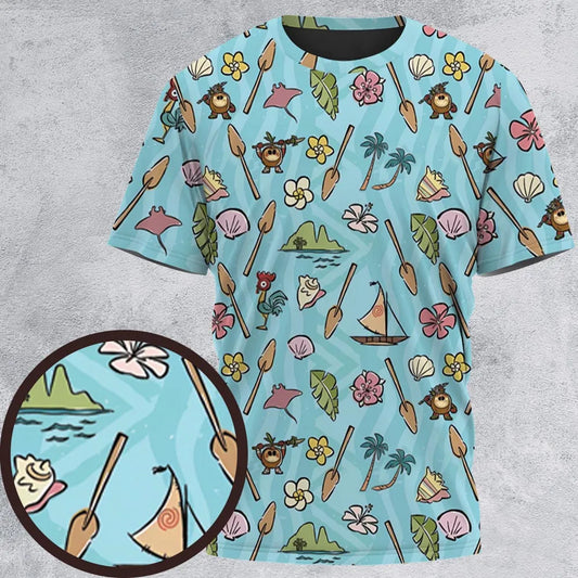 All-Over Print Unisex T-Shirt - BXAQUSD1
