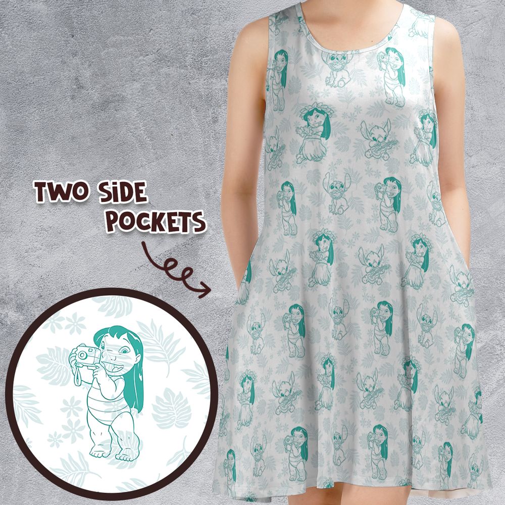 Sleeveless Dress - H8HNUD8Z -  - 1