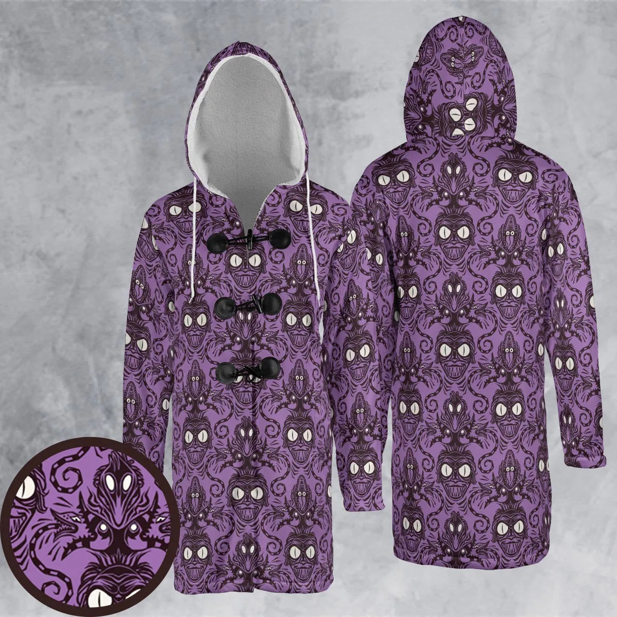 Hooded Cloak Coat - KNXBFM3G
