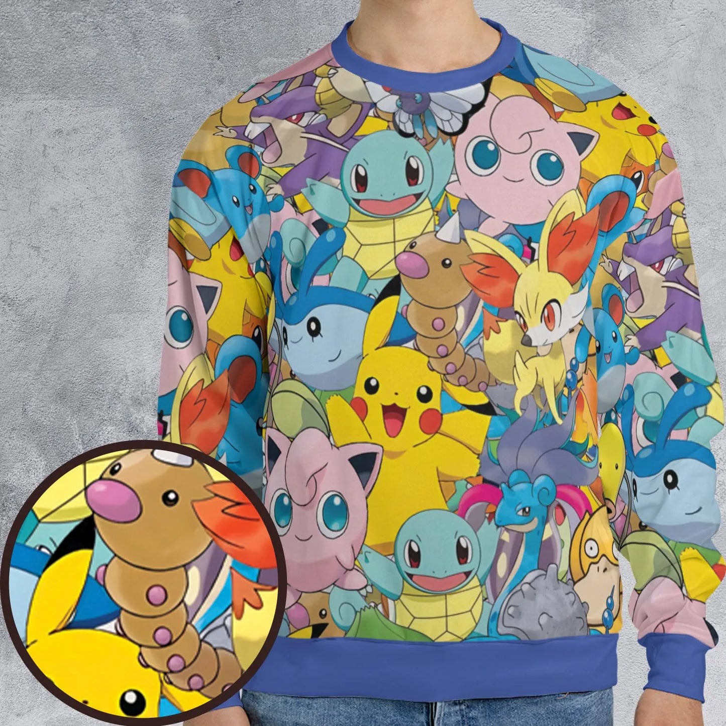 All-over Print Sweatshirt - XZXAG3T5