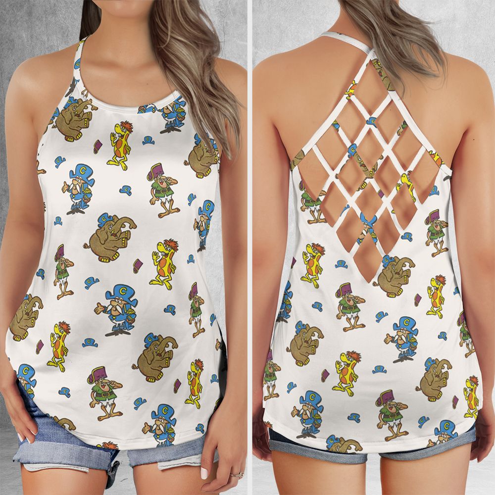 Criss Cross Tank Top - MNZ2G27G -  - 1