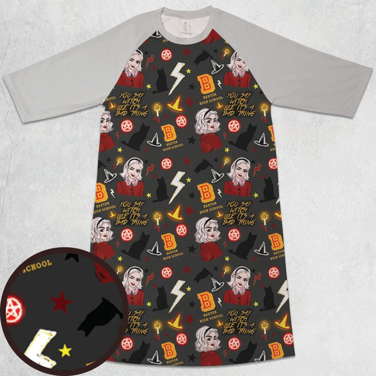 3/4 Sleeve Raglan Dress - CP263P6K