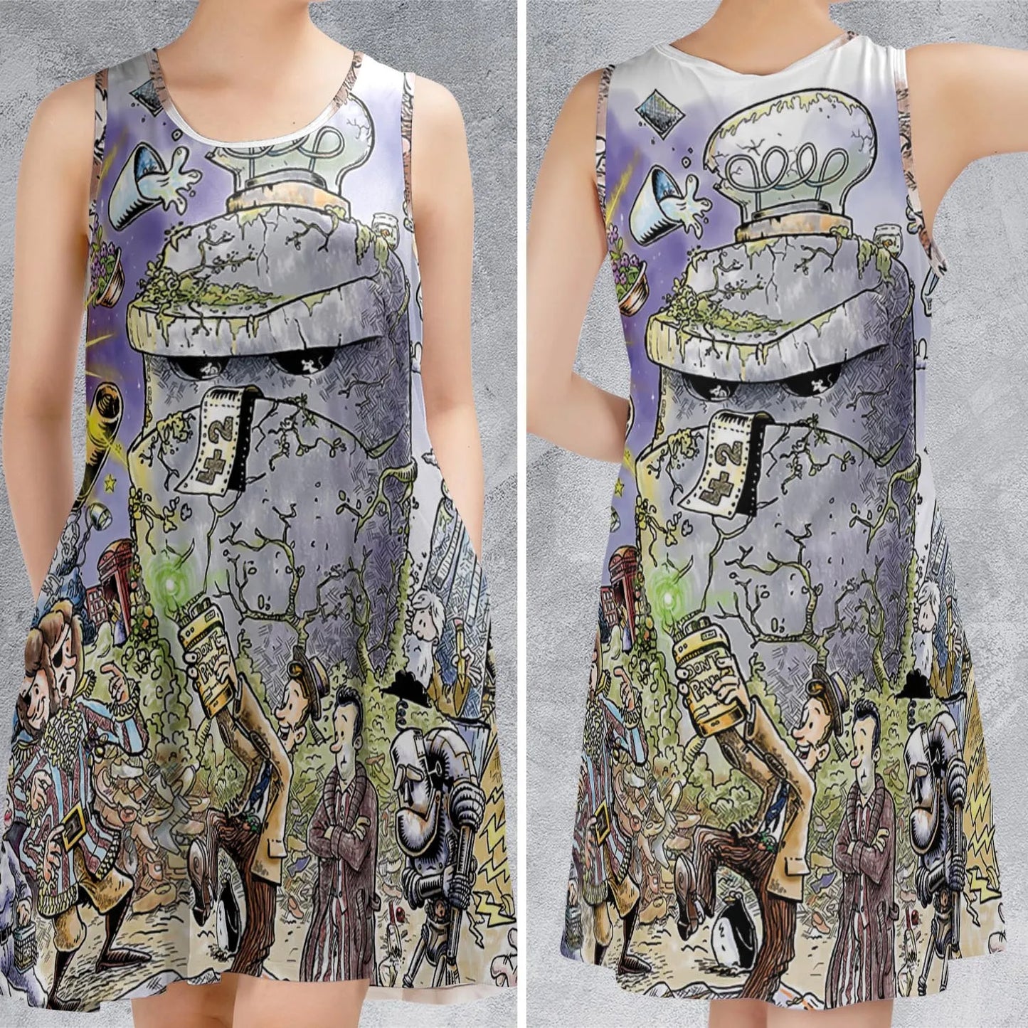 Sleeveless Dress - F5V255C1
