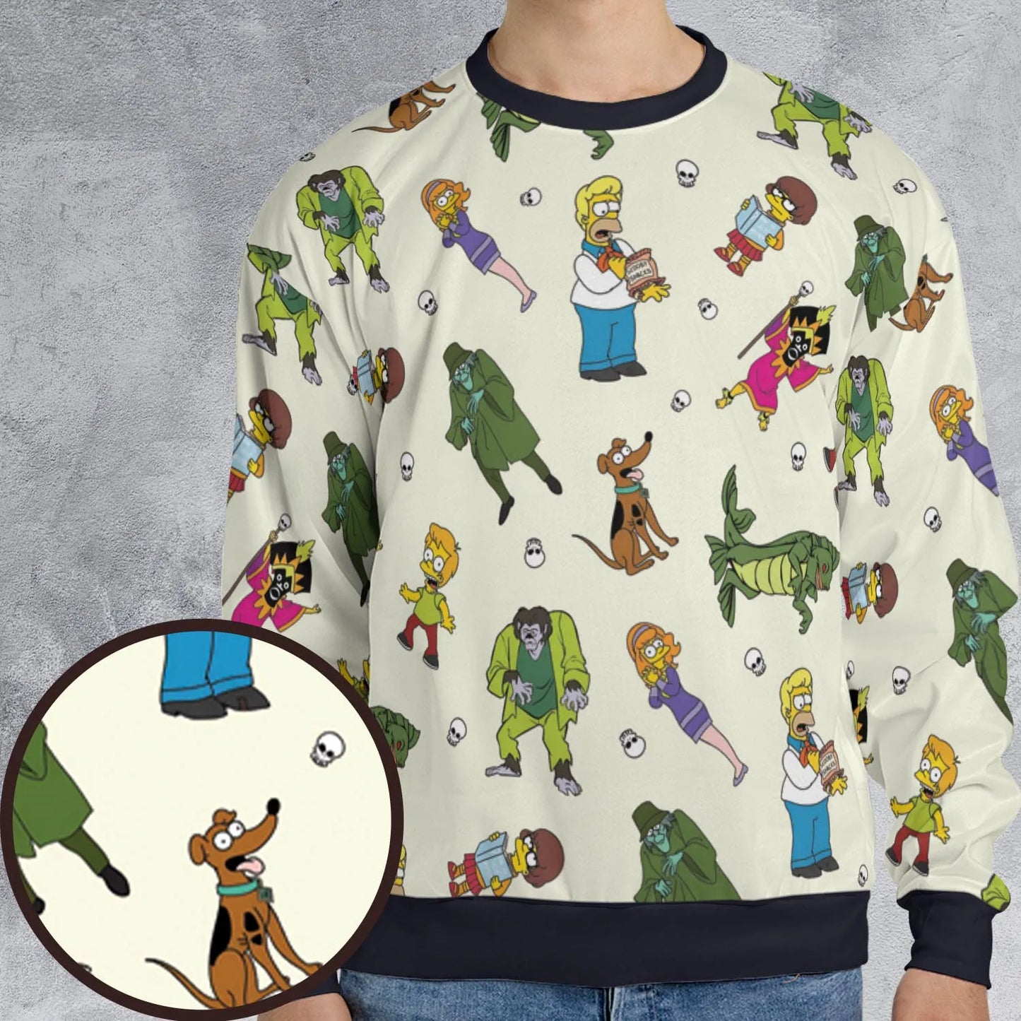 All-over Print Sweatshirt - YZP4GV68
