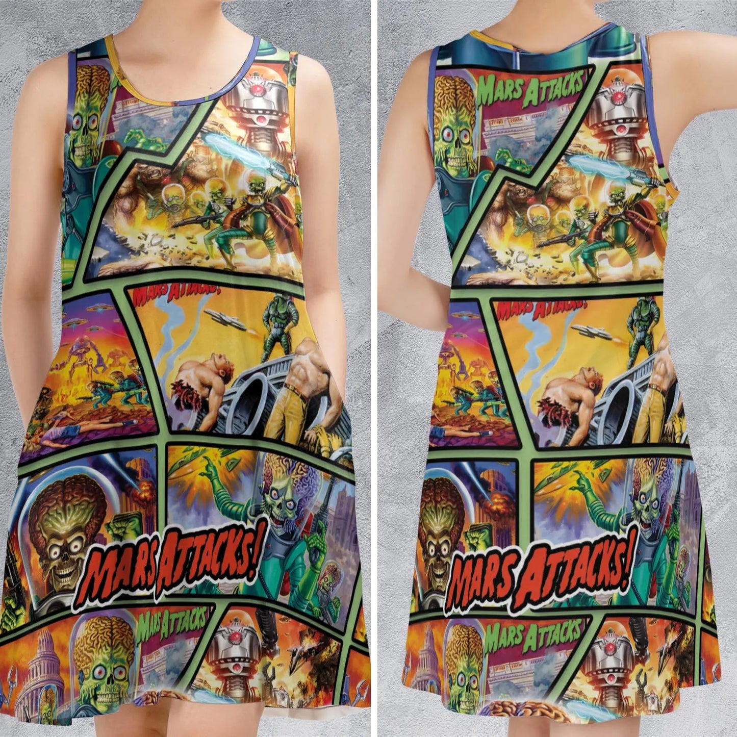 Sleeveless Dress - V5AU7NUZ