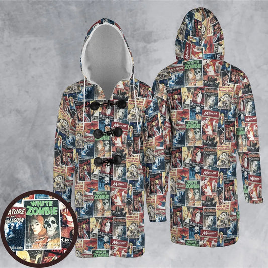 Hooded Cloak Coat - QVPCZEER