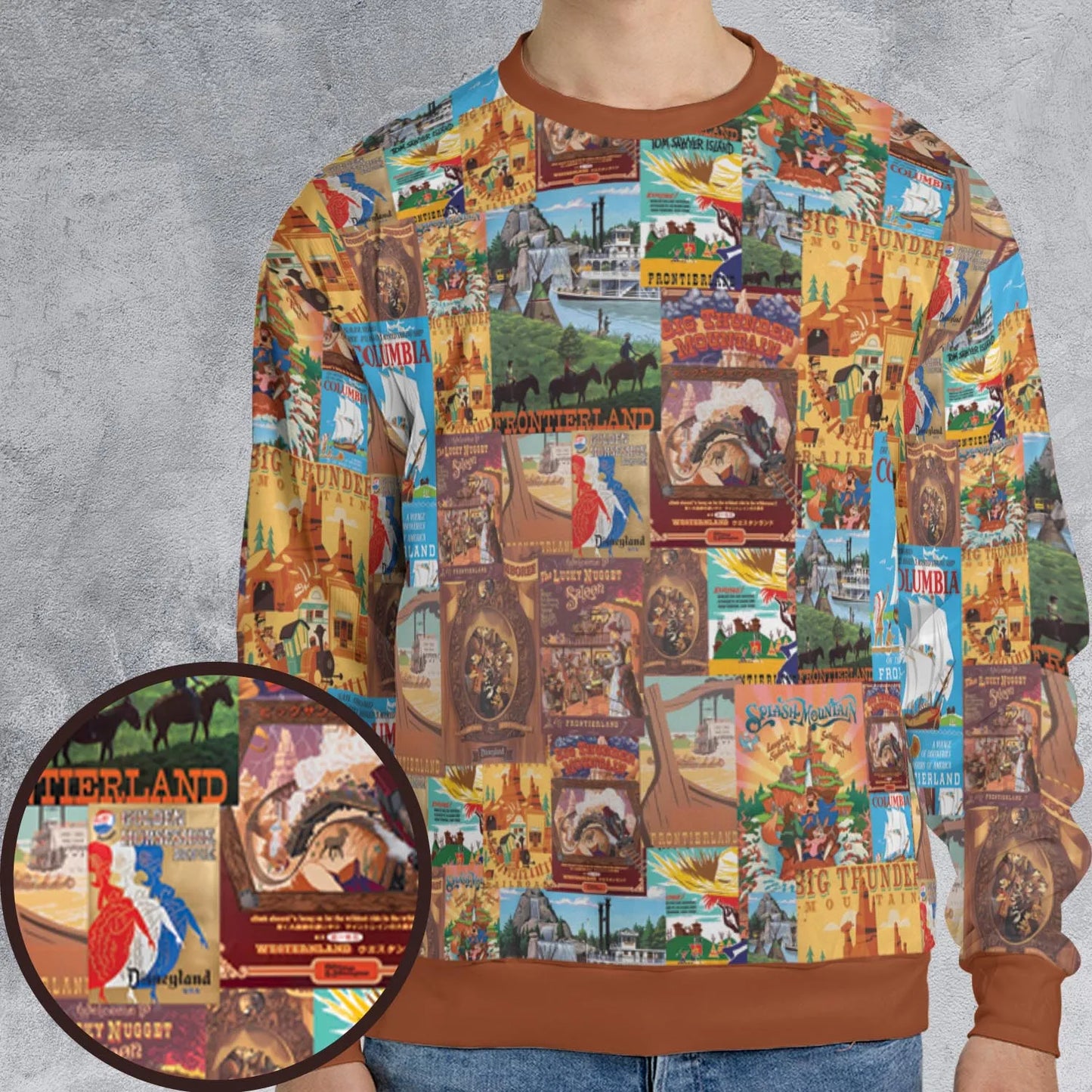 All-over Print Sweatshirt - 889W48ZR