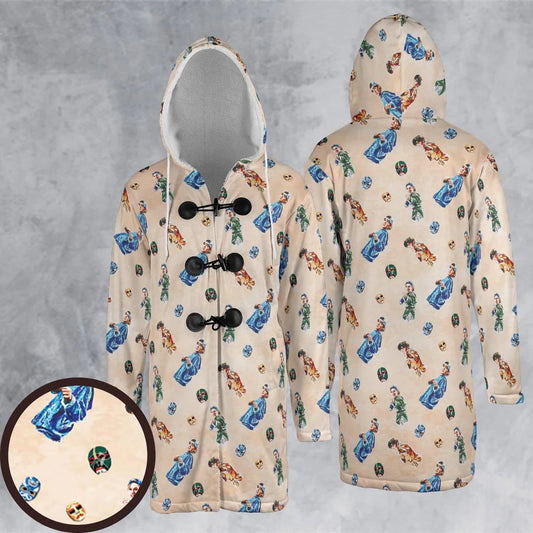 Hooded Cloak Coat - 5P4LNAGC