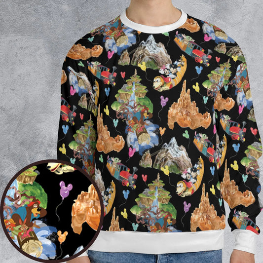 All-over Print Sweatshirt - CSKDNCTY