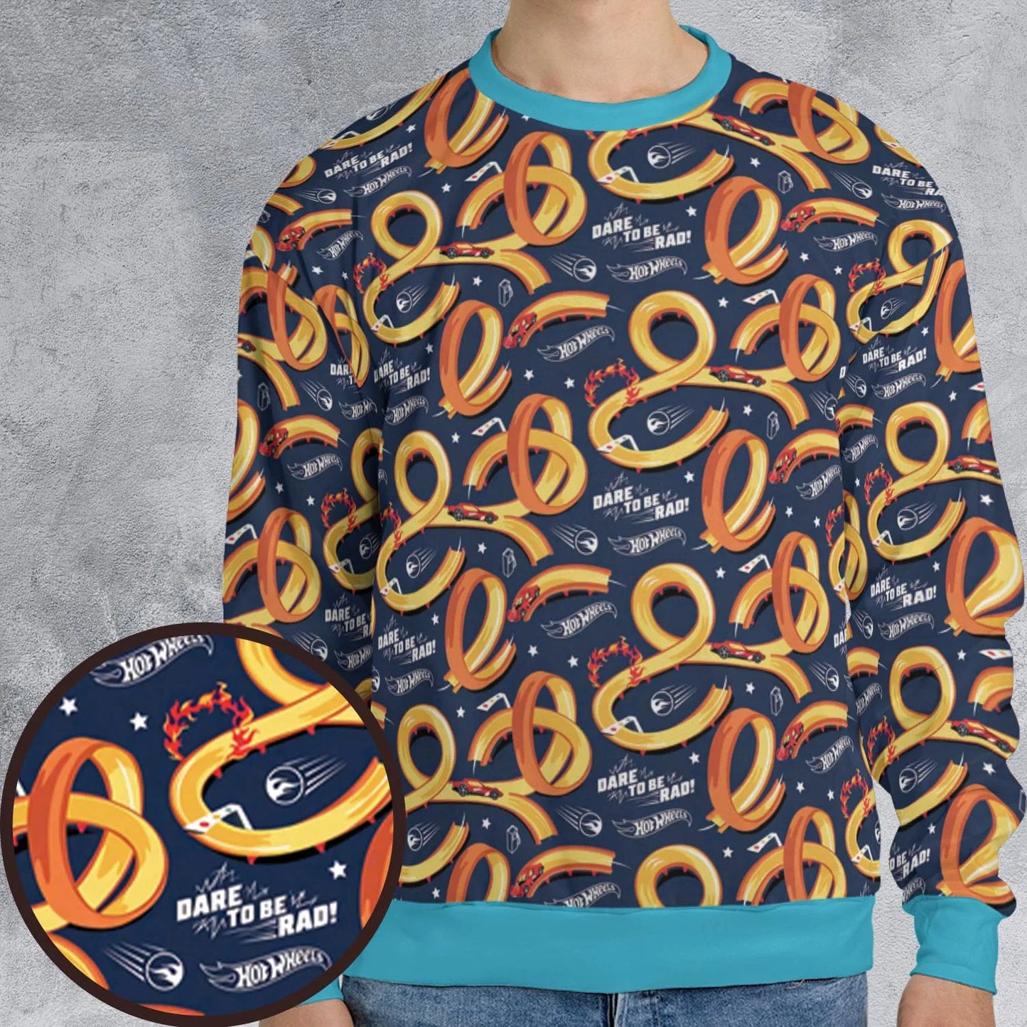 All-over Print Sweatshirt - ZUESRGVN