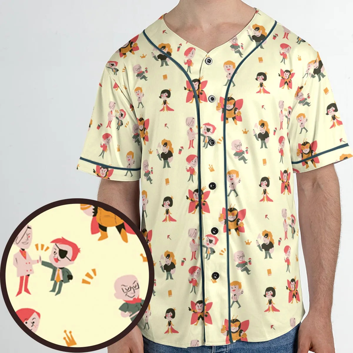 Unisex Baseball Jersey - NSACERZL