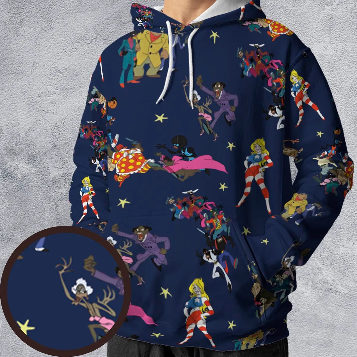 All-over Print Hoodie - EEVPLVPN