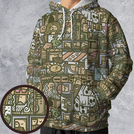 All-over Print Hoodie - 3AKVUCGV