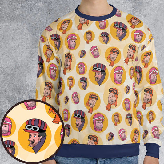 All-over Print Sweatshirt - EKBFB162