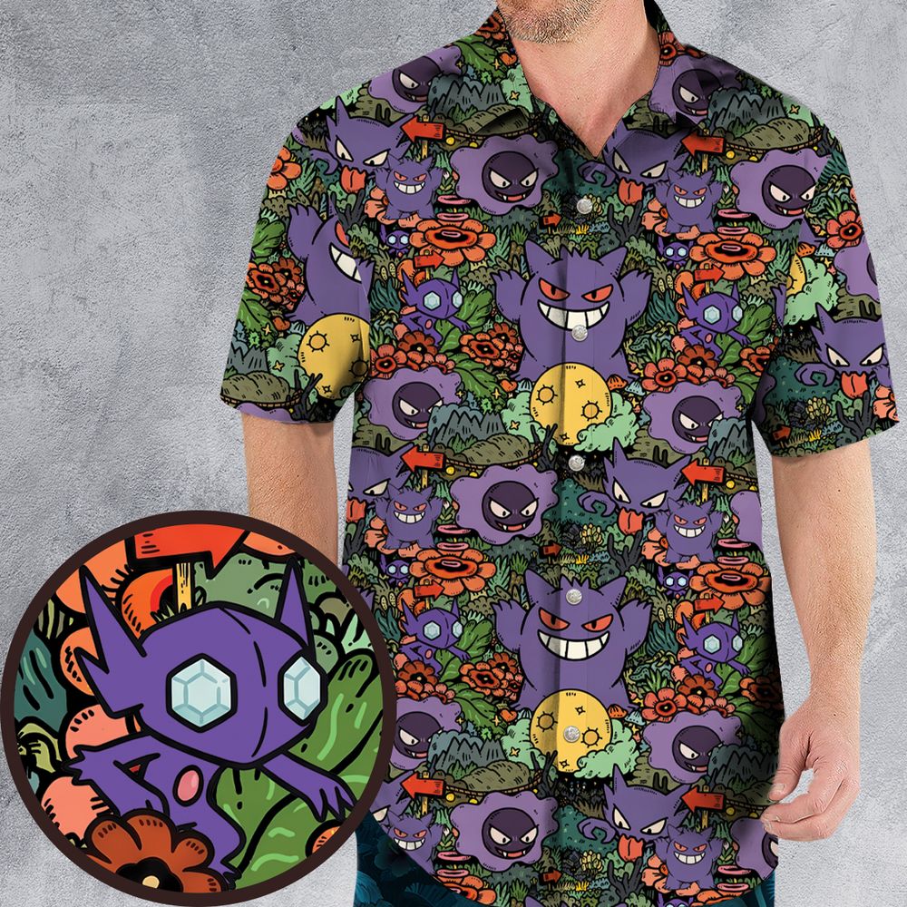 Hawaiian Shirt - LLPD543W -  - 1