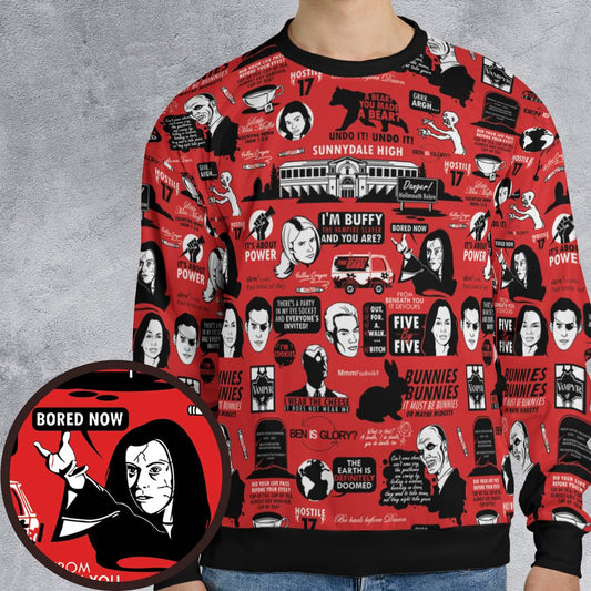 All-over Print Sweatshirt - XY7QKJJP -  - 1