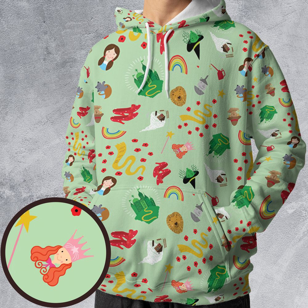 All-over Print Hoodie - VLXCXWUG -  - 1