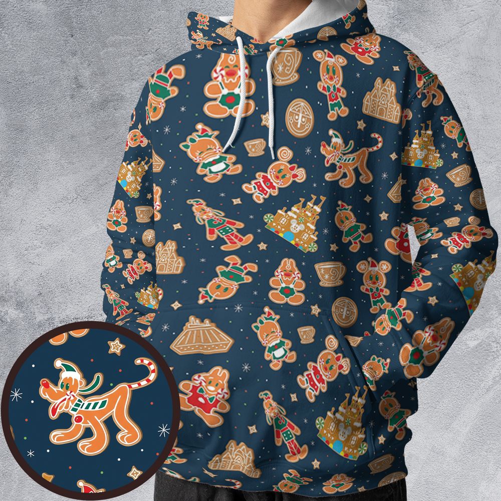 All-over Print Hoodie - SHR2ELJU -  - 1