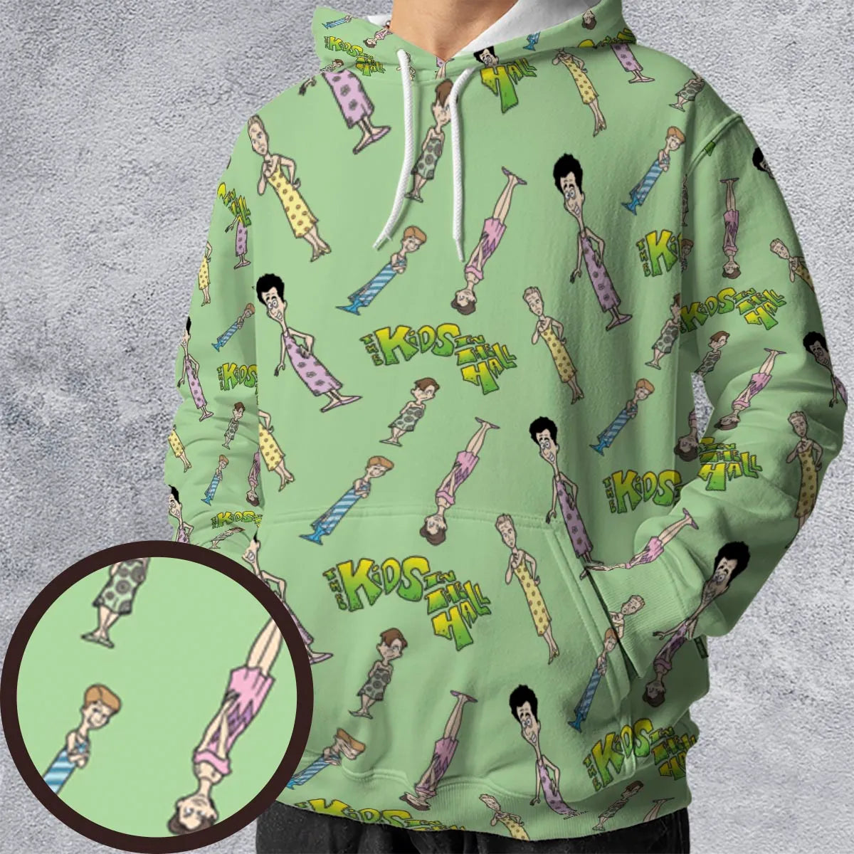 All-over Print Hoodie - CU2SKMSM