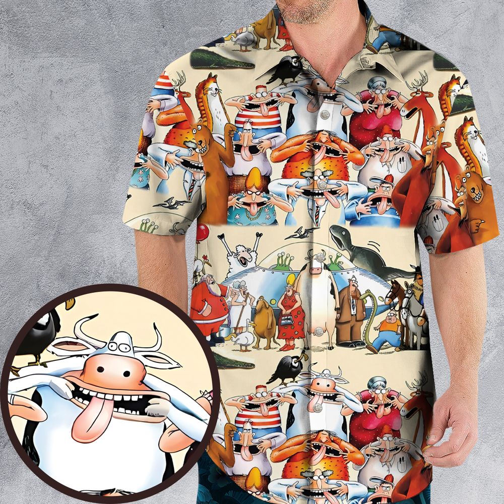 Hawaiian Shirt - LU1633KD -  - 1