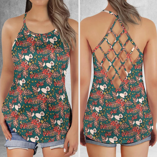 Criss Cross Tank Top - V8ZZEYPC