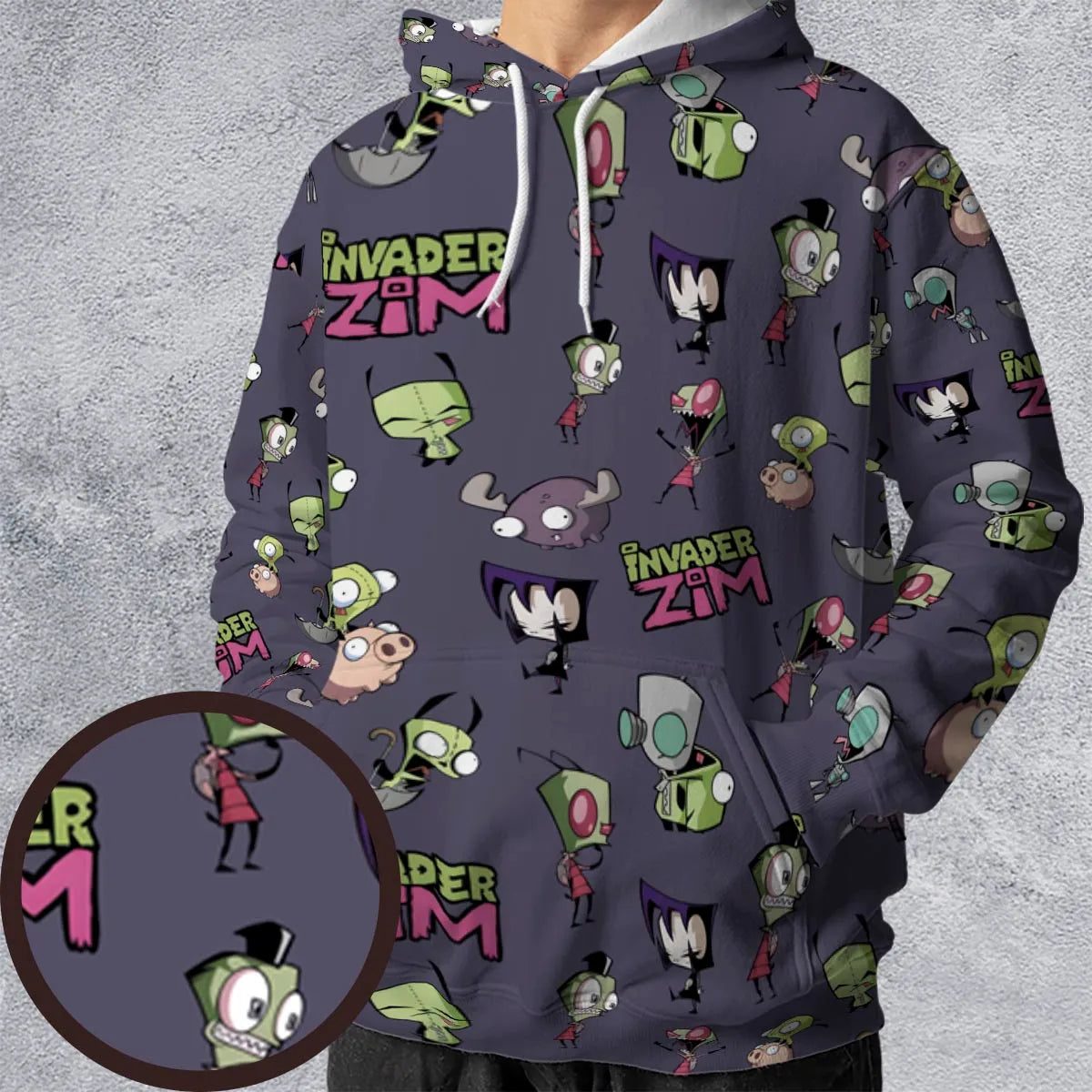 All-over Print Hoodie - L8LZYZRF