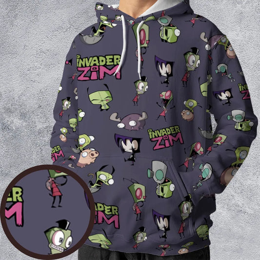 All-over Print Hoodie - L8LZYZRF