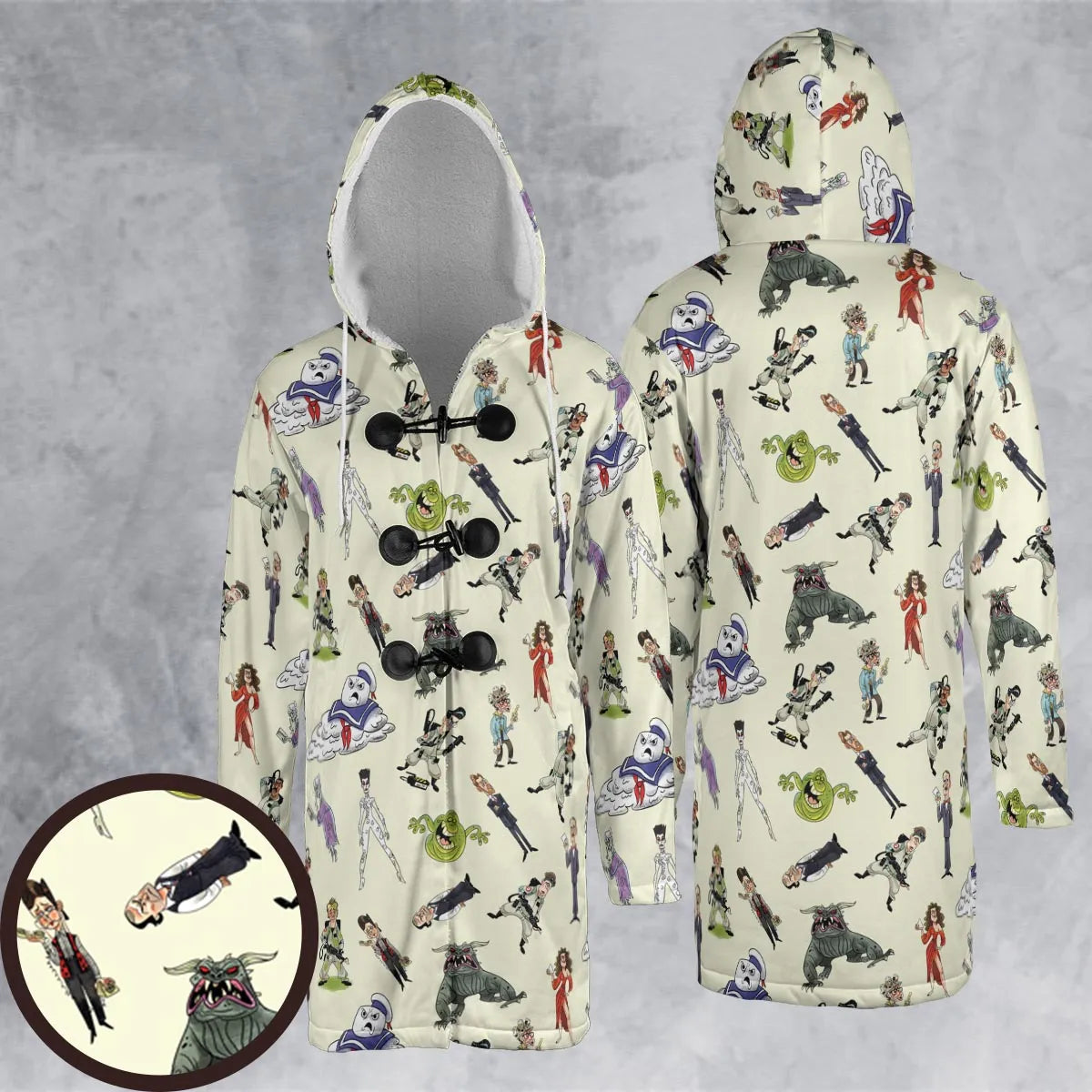 Hooded Cloak Coat - 83R9N5VJ