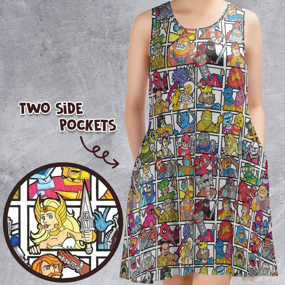 Sleeveless Dress - TNNYFB7Z -  - 1