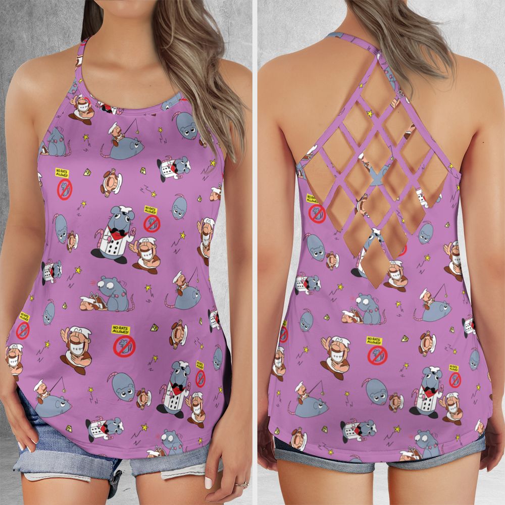 Criss Cross Tank Top - MPVGCFS5 -  - 1