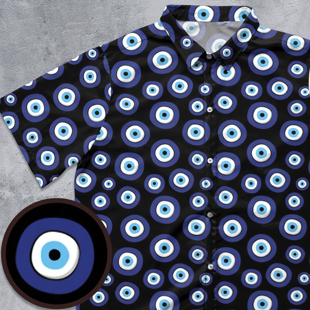 Greek Evil Eye Pattern -  - 1