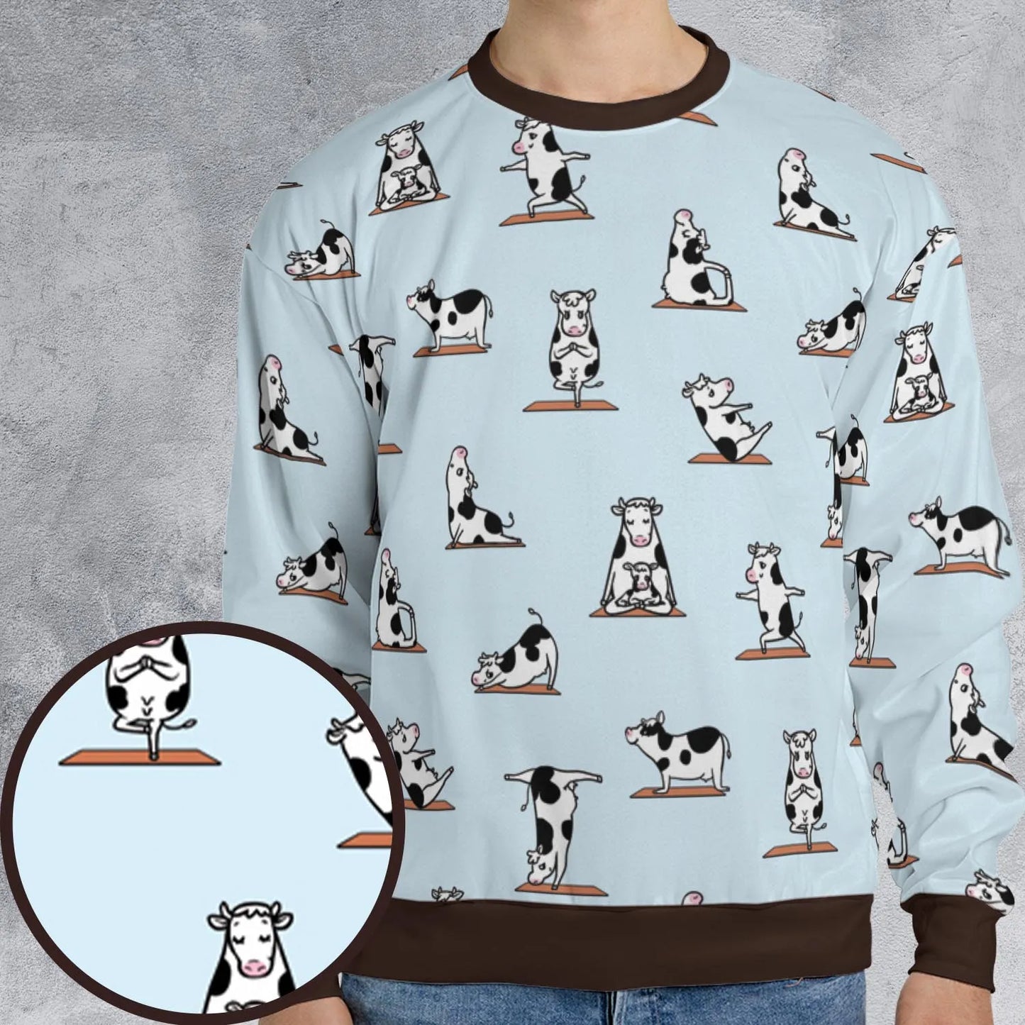 All-over Print Sweatshirt - YENSNHV8