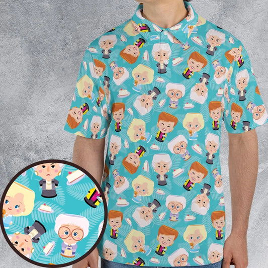 AOP Men/Women Polo Shirt - KVYHHZZ9