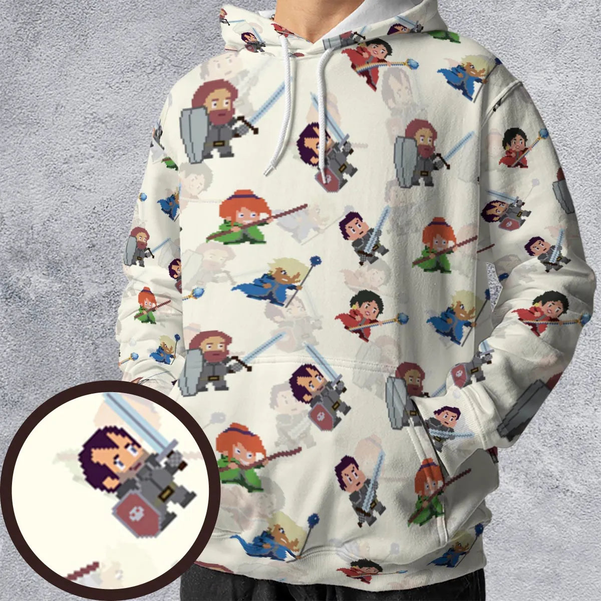 All-over Print Hoodie - GCR5QYHK