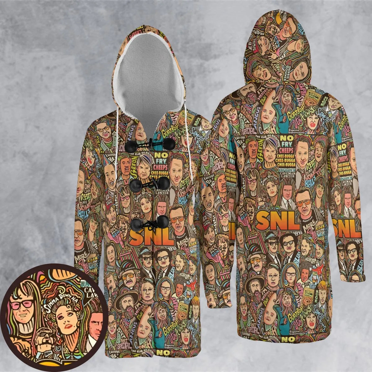 Hooded Cloak Coat - RZ7THZVF