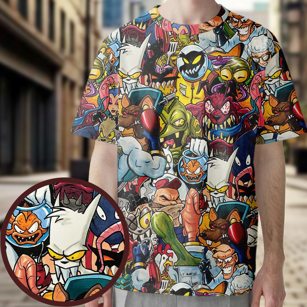 All-Over Print Unisex T-Shirt - 62ZZP535 -  - 1