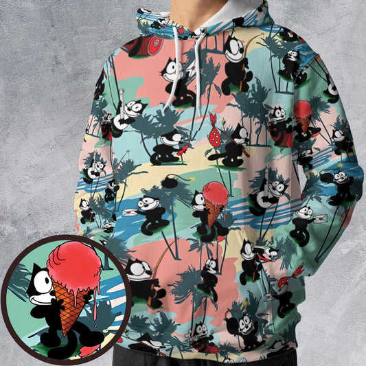 Wandering Cartoon Cat -  - 1