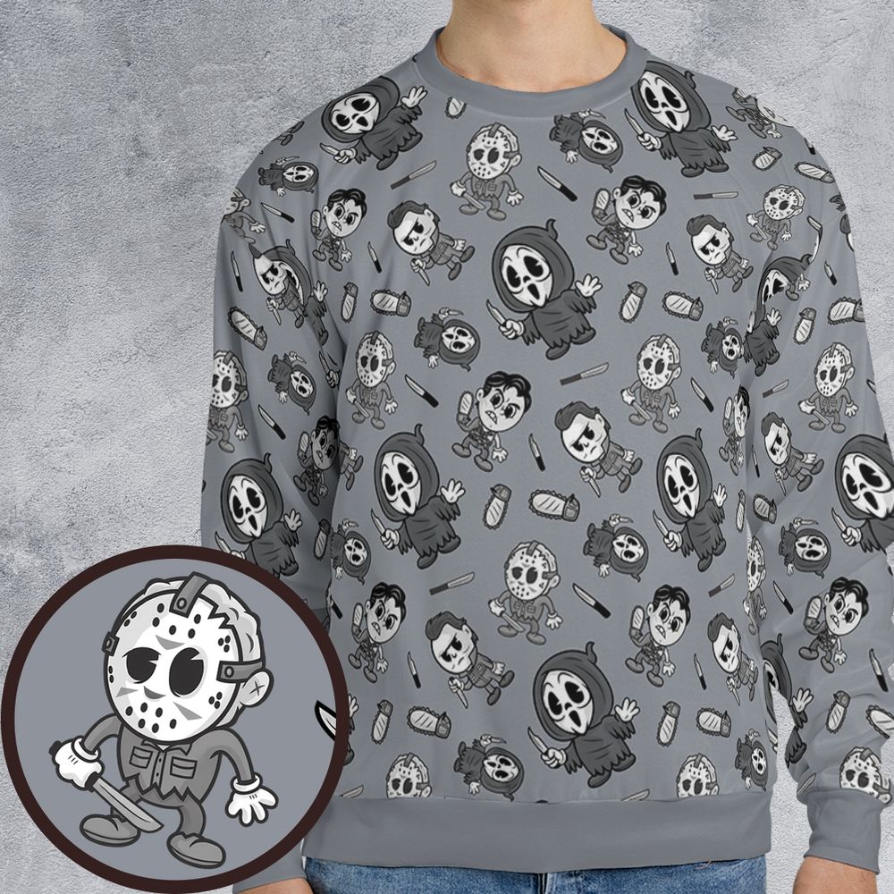 All-over Print Sweatshirt - 8RJR2DYQ -  - 1