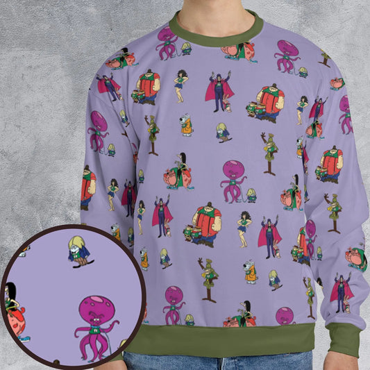 All-over Print Sweatshirt - 824YM933